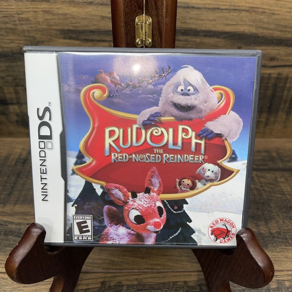 Rudolph the Red-Nosed Reindeer Nintendo DS 2010 Case and Manuals Only  No Game